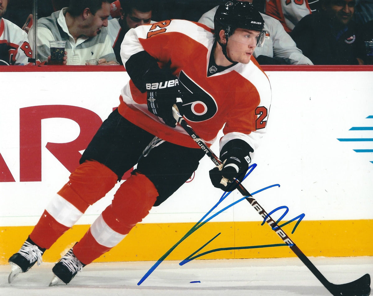 Autographed JAMES VAN RIEMSDYK 8X10 Philadelphia Flyers Photo