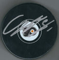 Autographed CONOR TWARYNSKI Philadelphia Flyers Hockey Puck
