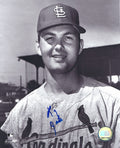 AUTOGRAPHED LARRY JASTER 8x10 St. Louis Cardinals Photo