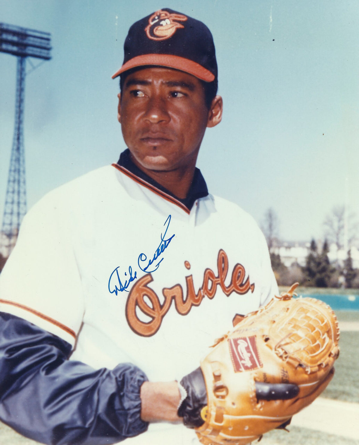 AUTOGRAPHED MIKE CUELLAR 8X10 Baltimore Orioles Photo