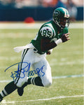 Autographed ROB MOORE 8x10 New York Jets photo