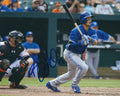 AUTOGRAPHED RYAN GOINS  8X10 Toronto Blue Jays Photo