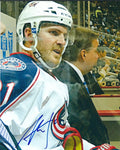 AUTOGRAPHED JAMES WISNIEWSKI 8X10 Columbus Blue Jackets Photo