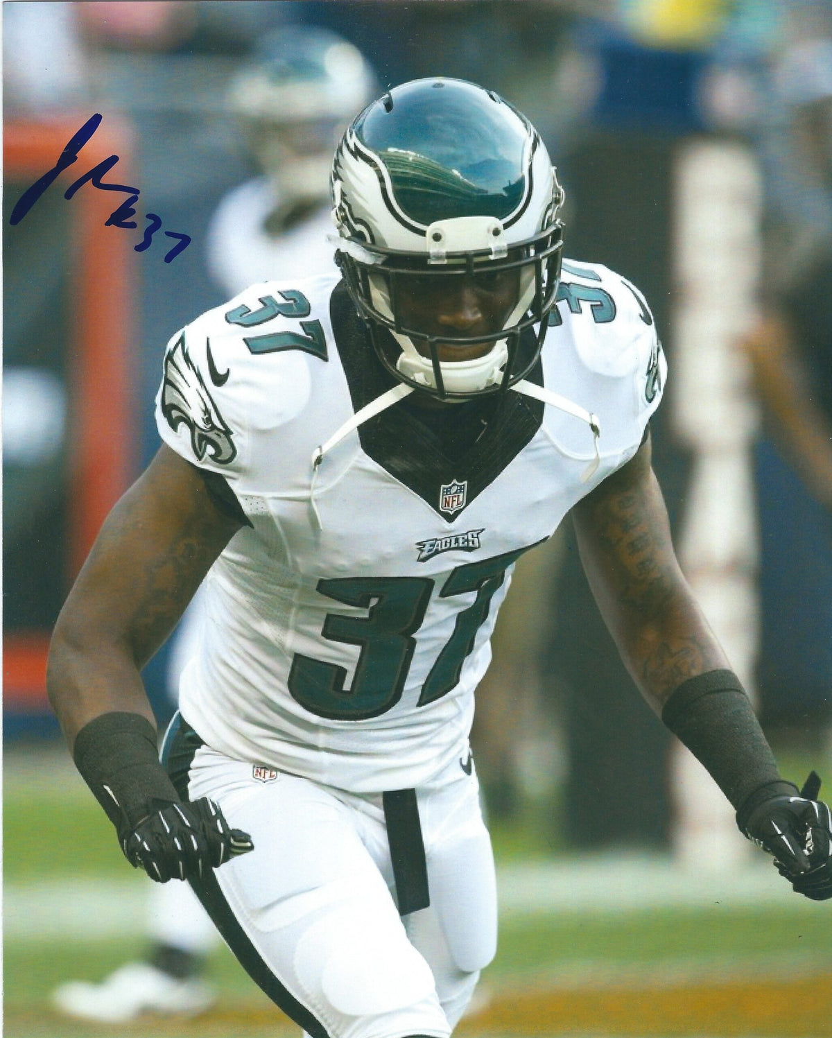 Autographed JAYLEN WATKINS 8X10 Philadelphia Eagles Photo