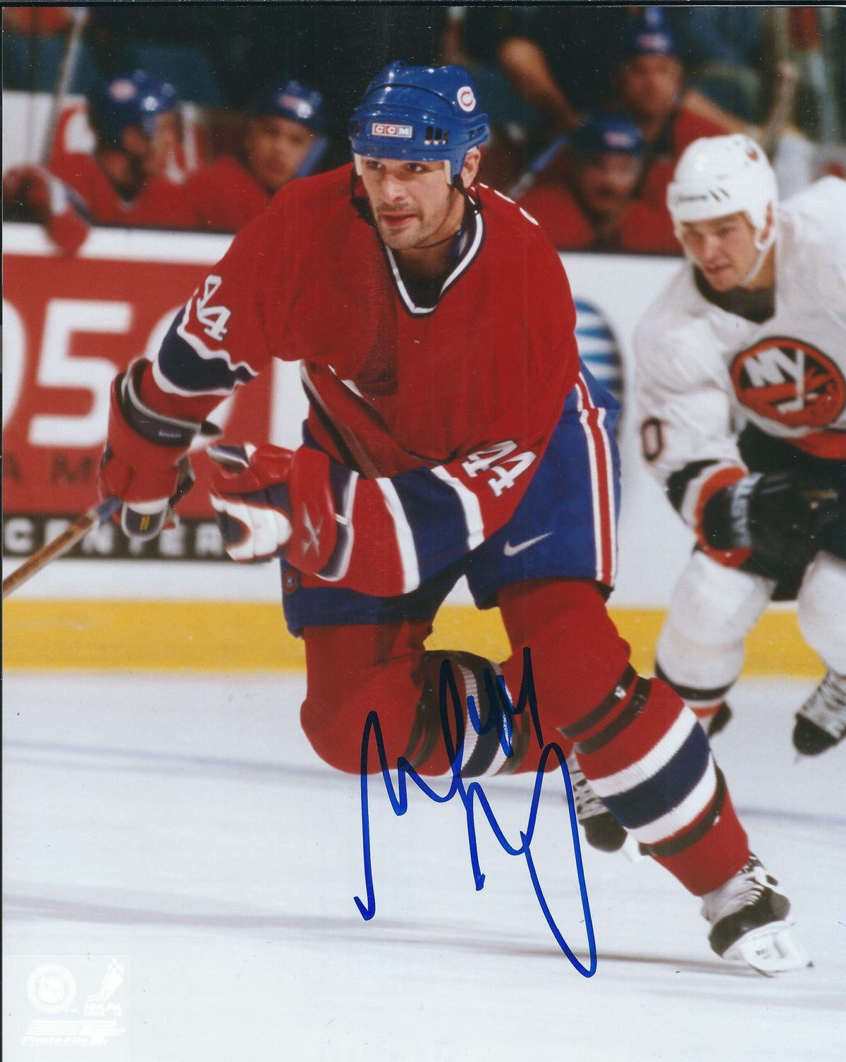 Autographed SHELDON SOURAY 8X10 Montreal Canadiens Photo
