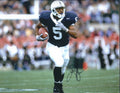 Autographed LARRY JOHNSON 8X10 Penn State University Photo