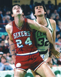 AUTOGRAPHED  BOBBY JONES 8X10 Philadelphia 76'ers photo