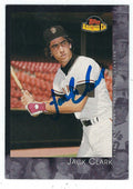 Autographed JACK CLARK 2001 TOPPS AMERICAN PIE CARD
