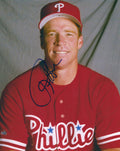 AUTOGRAPHED REX HUDLER 8X10 Philadelphia Phillies Photo