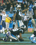 Autographed ROBERT LESTER  8X10 Carolina Panthers photo