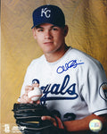 AUTOGRAPHED CHAD DURBIN 8X10 Kansas City Royals photo