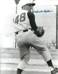 AUTOGRAPHED CLAUDE OSTEEN 8X10 Cincinnati Reds photo