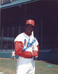 Autographed LOU BROCK St Louis Cardinals 8X10 photo