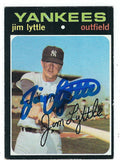 Autographed JIM LYTLLE 1971 Topps Card