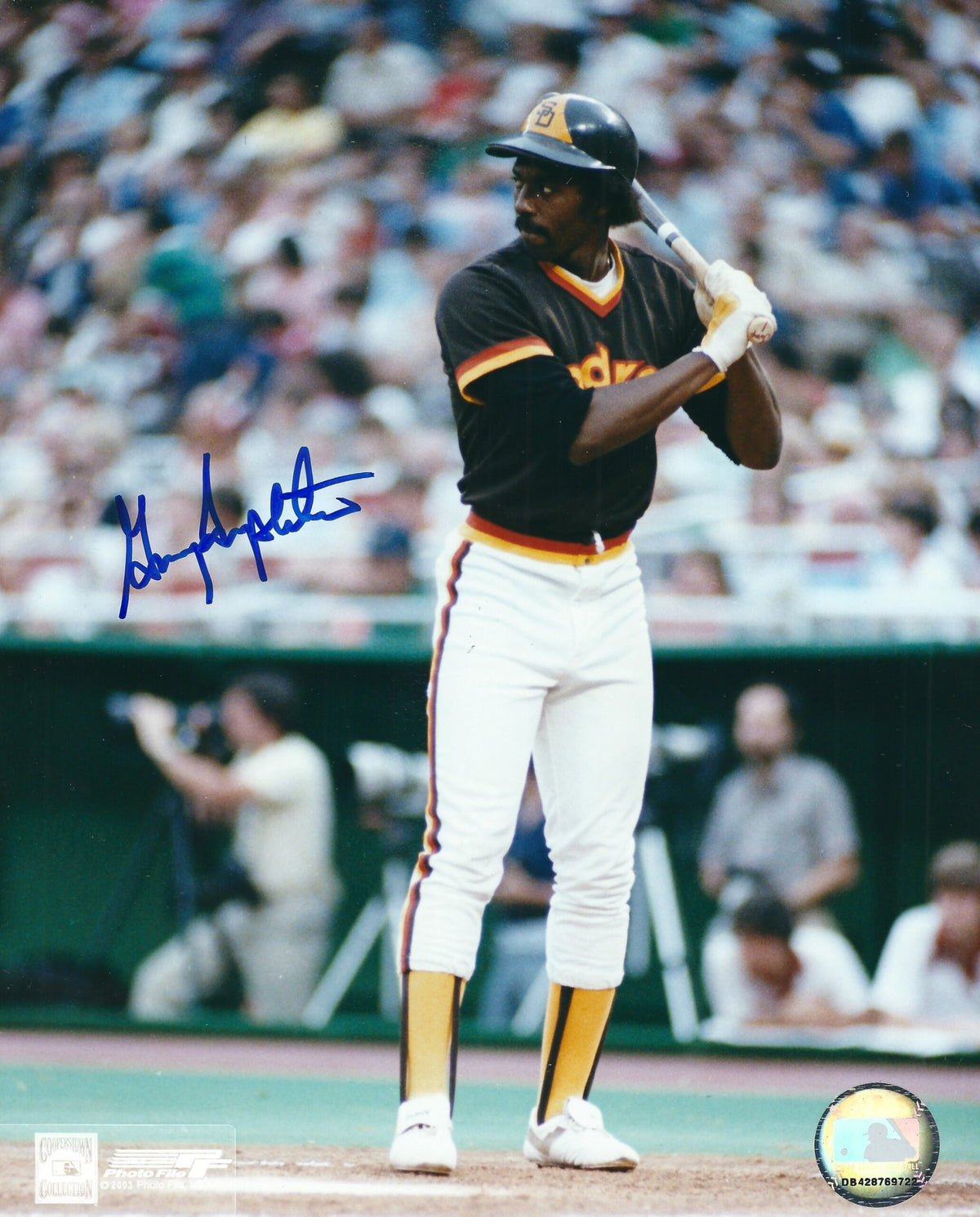 AUTOGRAPHED GARRY TEMPLETON 8X10 San Diego Padres photo