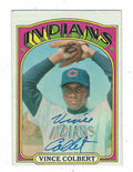 Autographed VINCE COLBERT 1972 Topps Card