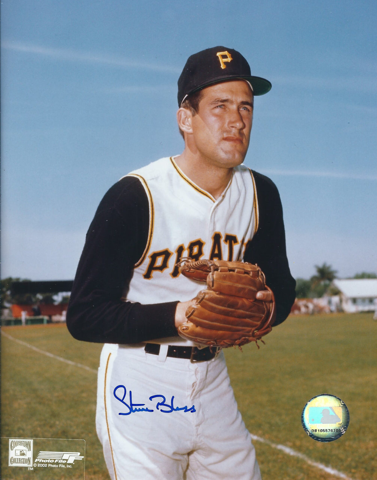 AUTOGRAPHED STEVE BLASS 8x10 Pittsburgh Pirates Photo