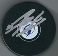 Autographed BRAYDON COBURN Tampa Bay Lightning Hockey Puck