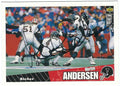 Autographed MORTEN ANDERSEN Atlanta Falcons 1996 Upper Deck Collectors Choice Card