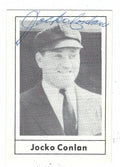 Autographed JOCKO CONLAN 1978 Grand Slam card