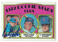 Autographed BURT HOOTON 1972 Topps Card