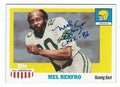 Autographed Mel Renfro 2005 Topps All American Oregon Ducks Card #27