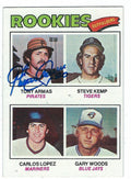 Autographed TONY ARMAS 1977 Topps Card