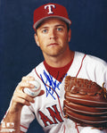 AUTOGRAPHED JONATHAN JOHNSON 8x10 Texas Rangers photo
