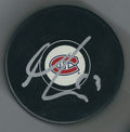 Autographed MAX DOMI Montreal Canadiens Hockey Puck