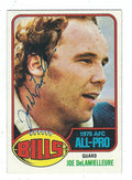 Autographed Joe DeLamielleure Buffalo Bills 1976 Topps Card