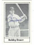 Autographed BOBBY DOERR 1978 Grand Slam card