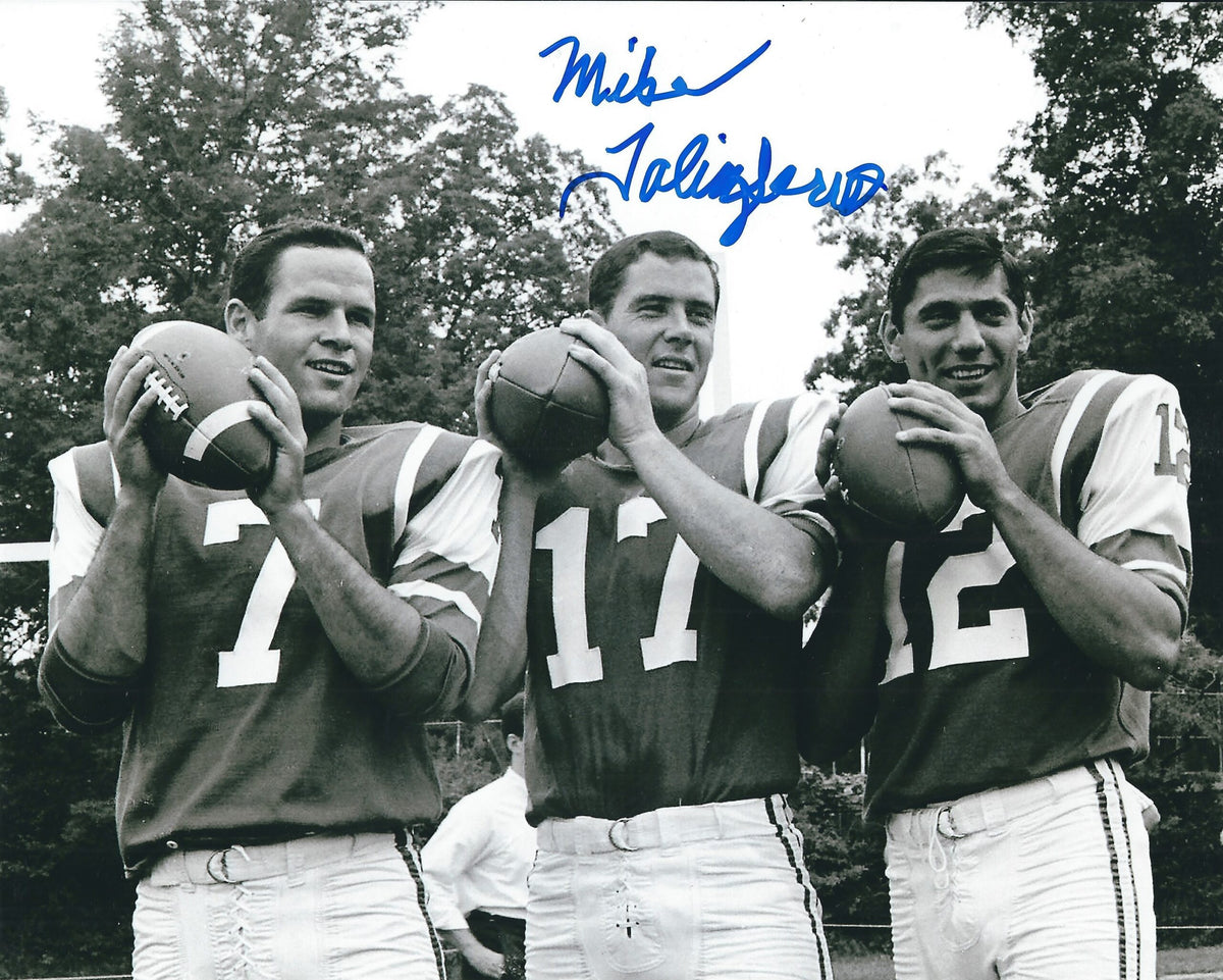 Autographed MIKE TALIAFERRO 8X10 New York Jets photo
