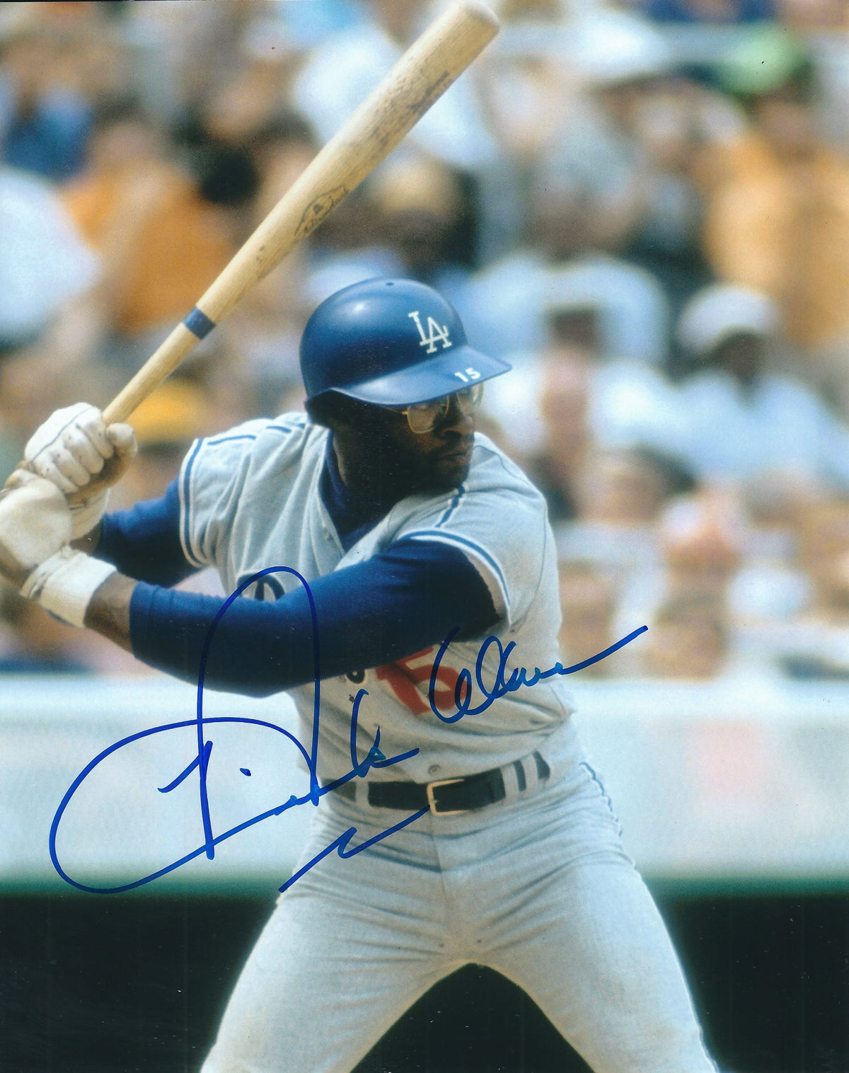 AUTOGRAPHED DICK ALLEN 8X10 Los Angeles Dodgers photo