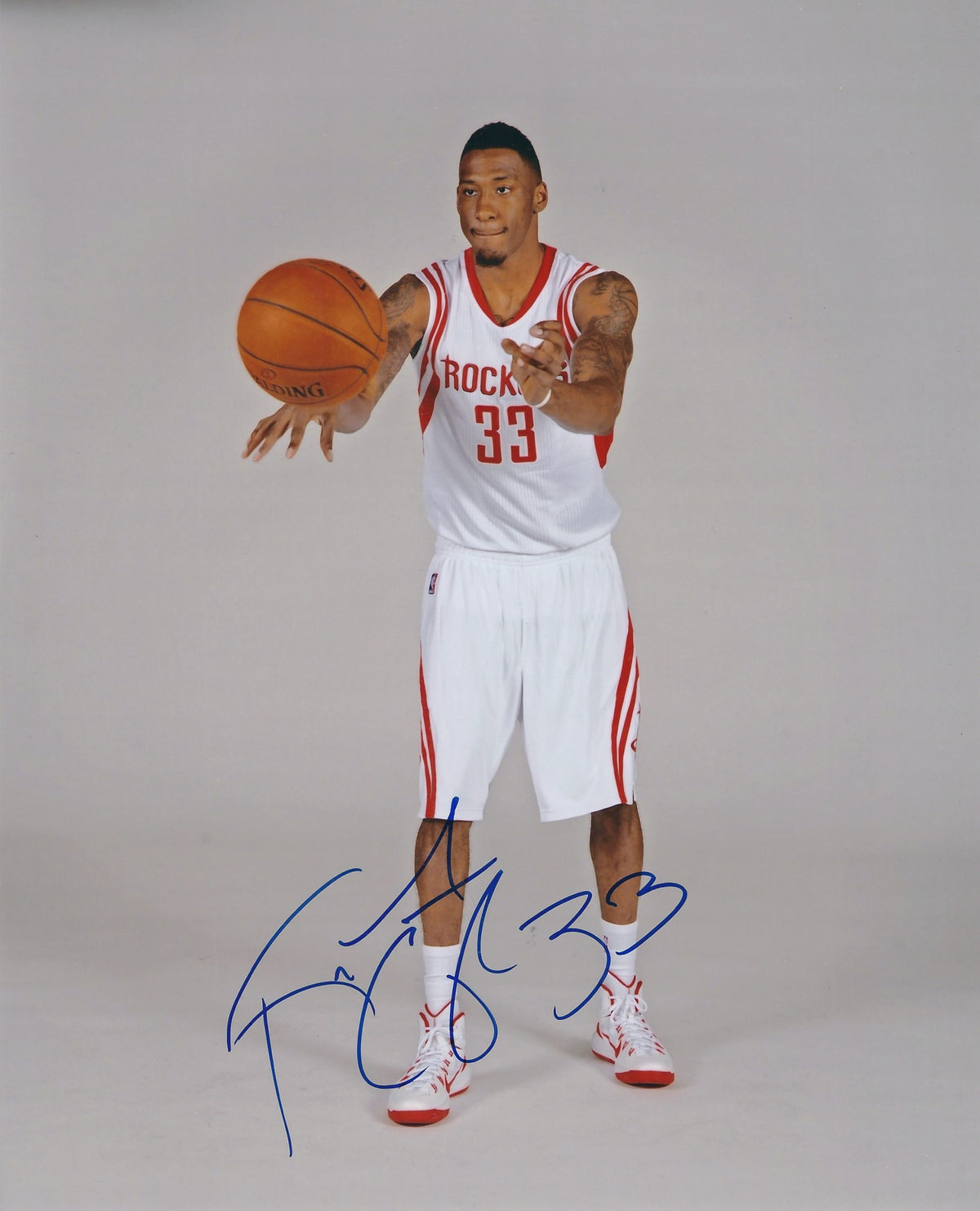 Autographed ROBERT COVINGTON 8X10 Houston Rockets Photo