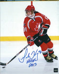 Autographed GERALDINE HEANEY 8X10 Team Canada Photo