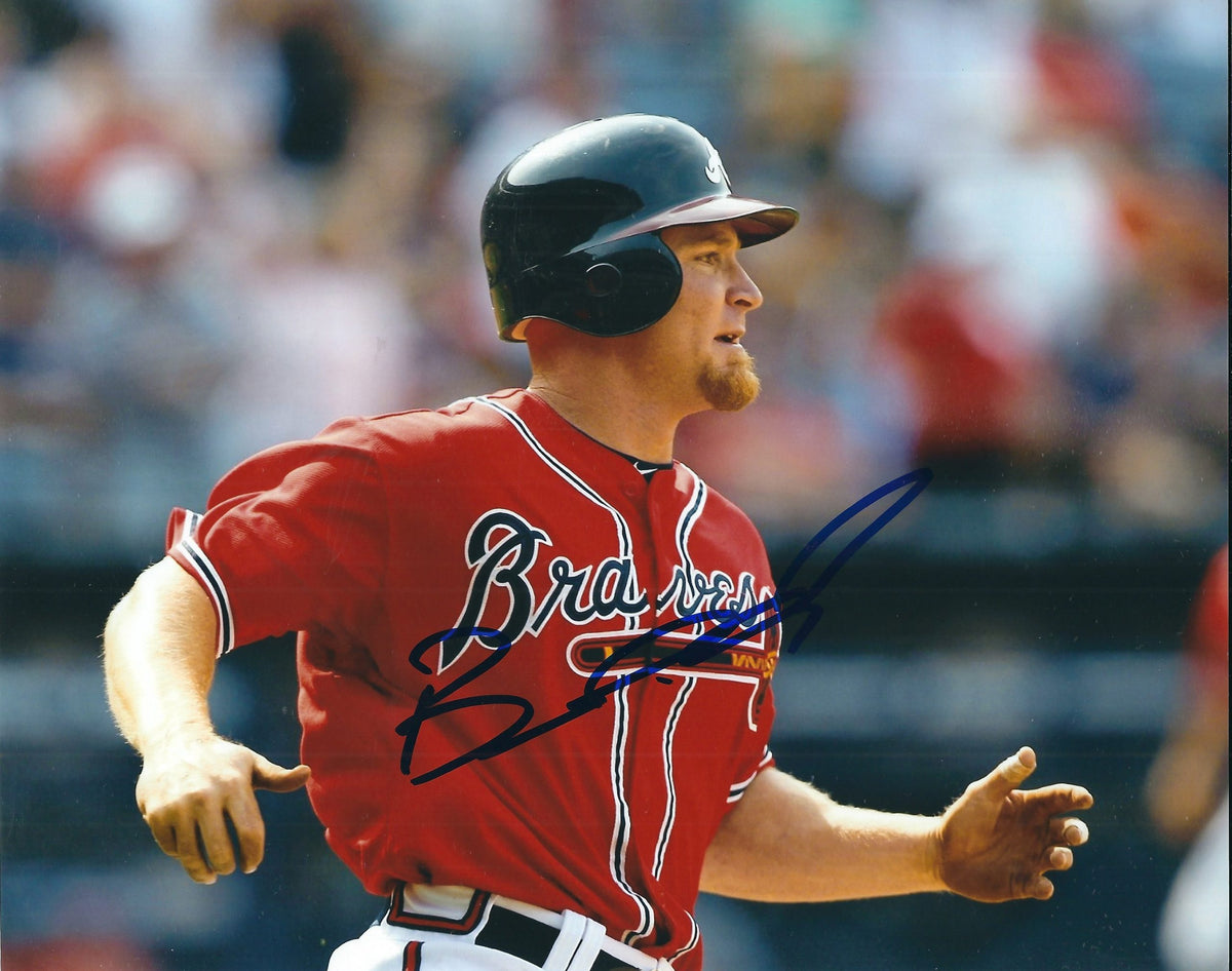 AUTOGRAPHED BROOKS CONRAD 8X10 Atlanta Braves photo