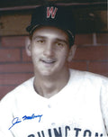 AUTOGRAPHED JIM MAHONEY 8X10 Washington Senators Photo