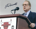 Autographed JERRY REINSDORF 8X10 Chicago Bulls  photo