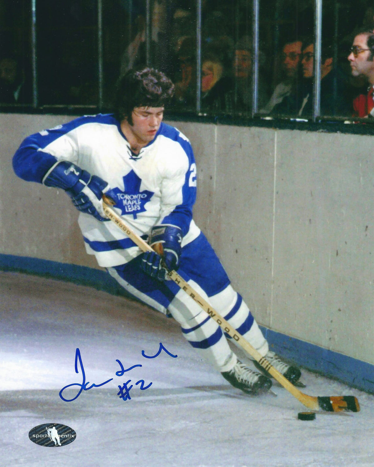 Autographed IAN TURNBULL 8x10 Toronto Maple Leafs photo