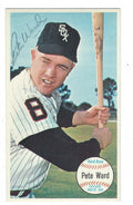 Autographed PETE WARD 1964 Topps Giant Card