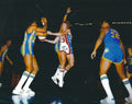 Autographed JOHN ROCHE 8X10 New York Nets Photo
