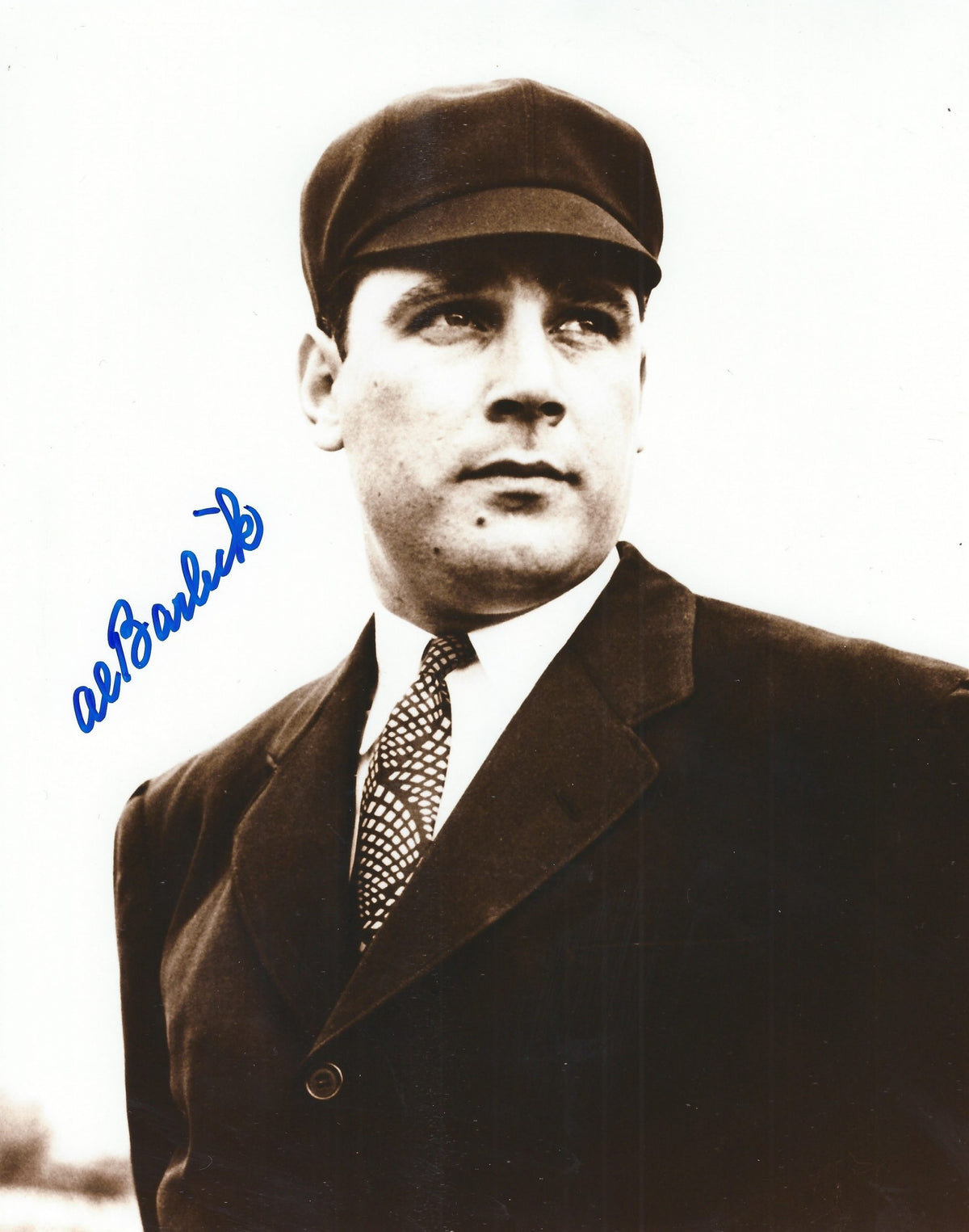 Autographed AL BARLICK 8X10 Umpire photo