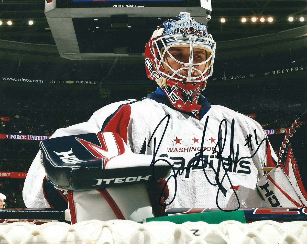 Autographed BRENT JOHNSON 8x10 Washington Capitals Photo