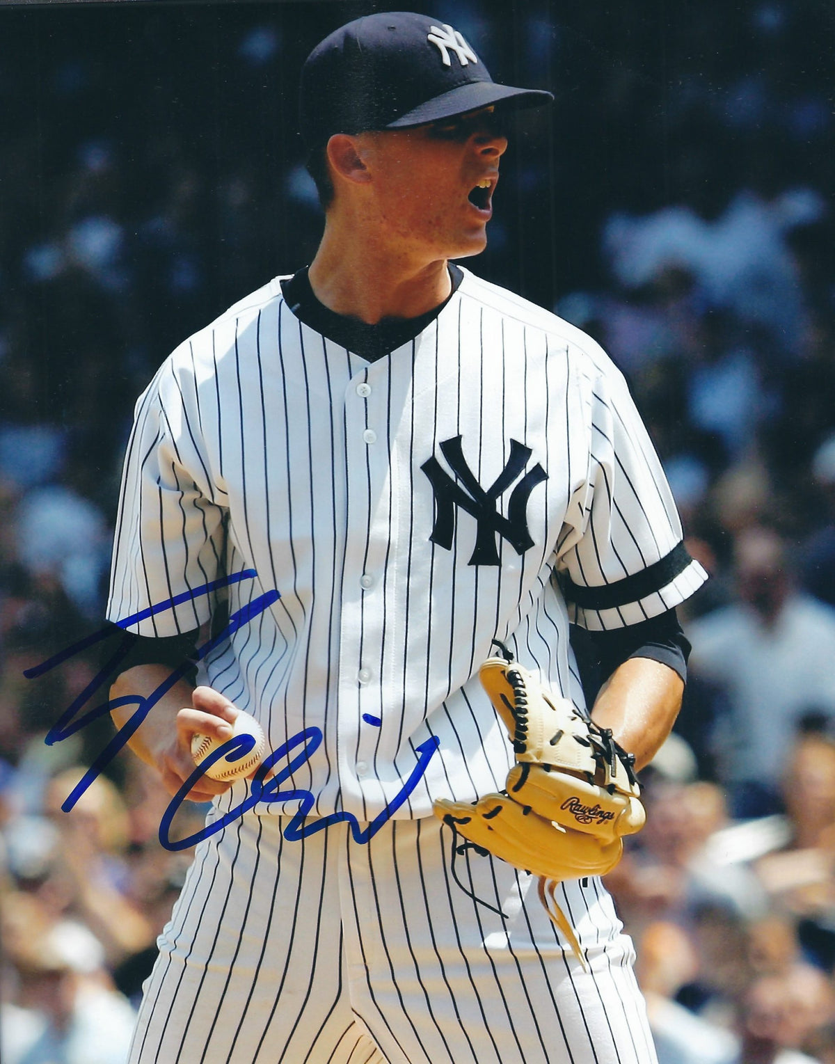 AUTOGRAPHED TYLER CLIPPARD 8x10 New York Yankees Photo