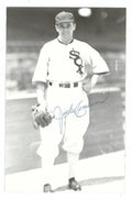 Autographed Jocko Conlan Chicago White Sox BxW Rowe Post Card
