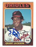 Autographed GRANT JACKSON 1975 Topps Card