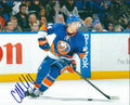 Autographed CALVIN de HAAN 8X10 New York Islanders Photo