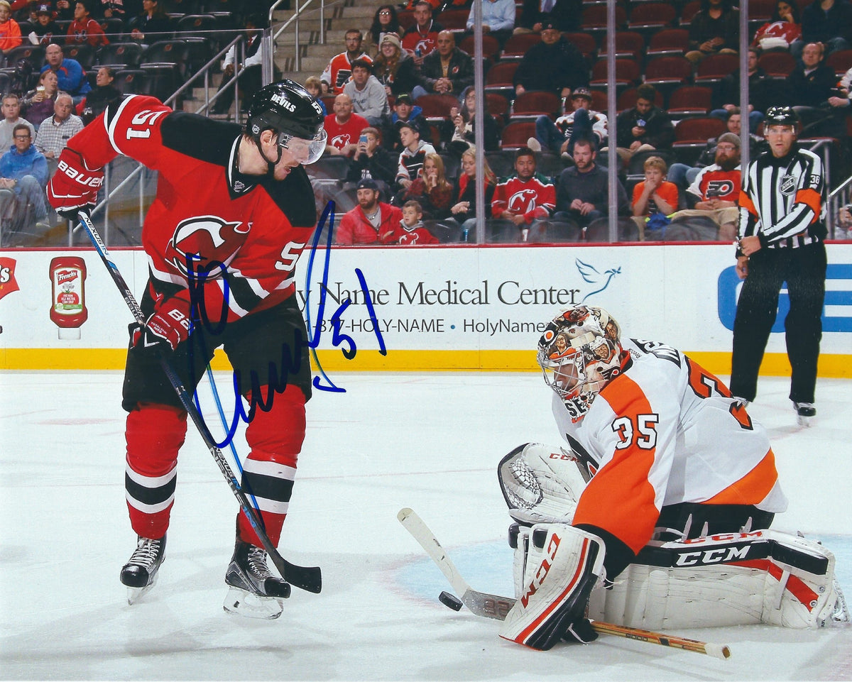 Autographed SERGEY KALININ 8X10 New Jersey Devils Photo