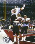 Autographed JEFF BOSTIC 8x10 Washington Redskins Photo