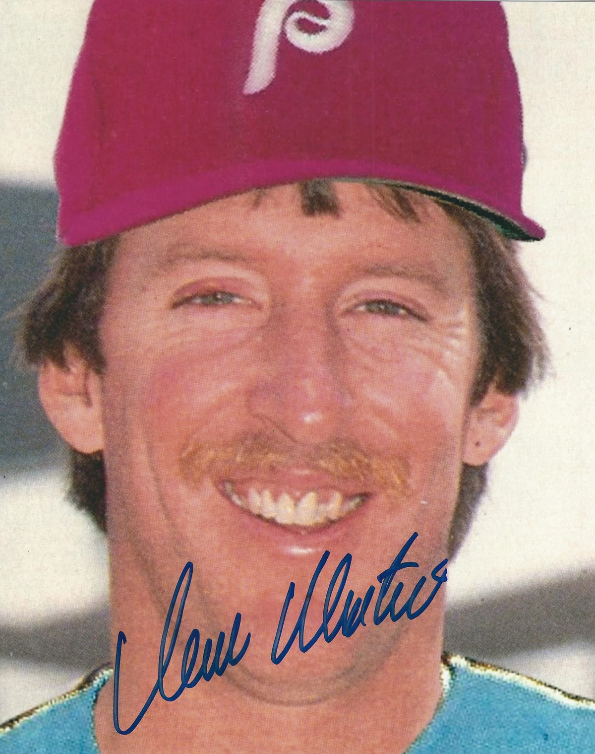 AUTOGRAPHED RENIE MARTIN 8X10 Philadelphia Phillies Photo